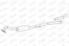 Глушник вихлопної системи середній FORD FIESTA VI 1.0 09.12-04.17 WALKER (24288) зображення 5