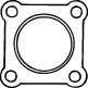 Прокладка выпускной системы VOLVO S40 I, V40 1.9/2.0 05.97-06.04 WALKER 80258