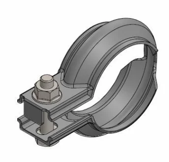 Монтажный элемент выпускной системы (зажим) TOYOTA COROLLA, COROLLA/KOMBI 1.4-2.0D 05.95-01.02 WALKER 80299