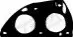 Прокладка випускної системи PORSCHE 924 2.0 11.75-08.89 WALKER 81171