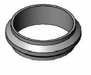 DB кільце глушника 51x64x19 mm W201, W202, W124, W126 WALKER 86098 Купить в Украине