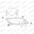 Монтажный элемент выпускной системы (сажевый фильтр) MERCEDES SPRINTER 4,6-T (B906) CITROEN C4, C4 GRAND PICASSO I, C4 I, C4 PICASSO I, C5 I, C5 II, C8, JUMPY II FIAT SCUDO 2.0D/2.2D 06.98- WALKER (87481) изображение 8