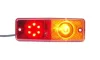 Ліхтар задній Лів/Прав (LED/P21W, 24В, з індикатором, із стоп-сигналом, паркувальні вогні, без відбивача, довжина провода: 0,2м, болти, кількість з\'єднань: 4) WAS (488 W072UDZ) зображення 2