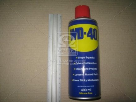 Смазка универсальная аэрозоль 400мл WD-40 WD40400 (фото 1)