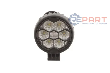 Робоча лампа (LED, 12/24В, 24Вт, 1500лм, кількість LED діодів: 6, довжина: 800мм, висота: 75мм, глибина: 74мм, діаметр: 117мм, довжина провода: 0,5м, алюмінієвий корпус пластикова рама) Wesem CRC3A4870001