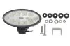 Робоча лампа (LED, 12/24В, 40Вт, 4000лм, кількість LED діодів: 10, довжина: 176мм, висота: 87мм, глибина: 86мм, довжина провода: 0,5м) Wesem (CRV1B5230101) зображення 1