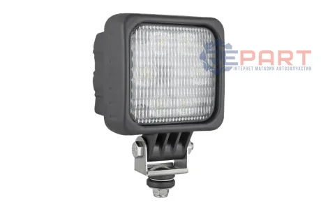 Робоча лампа (LED, 12/24В, 19Вт, 1500лм, кількість LED діодів: 6, довжина: 100мм, висота: 100мм, глибина: 76мм, із німецьким конектором) Wesem LED14680750