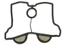 Прокладка кришки клапана YAMAHA WR, YZ 400/426 1998-2002 WINDEROSA (W817849) зображення 1