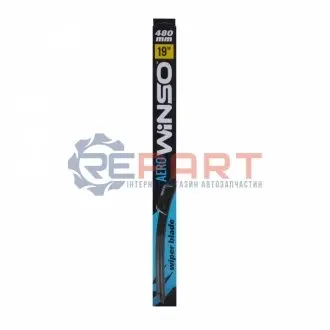 Безкаркасна щітка склоочисника WINSO AERO 19/480мм Winso 110480 Купити в Україні