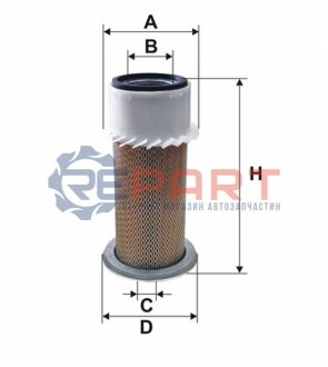 Фильтр воздушный Caterpillar(WIX) WIX FILTERS 46613E (фото 1)