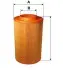 - фільтруючий елемент (x442) DAF 65 CF, 75 CF 6240/9200 02.98-12.00 WIX FILTERS (93122E) зображення 1