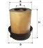 - фільтруючий елемент (x409) MERCEDES ACTROS 11946 04.96 WIX FILTERS (93124E) зображення 1