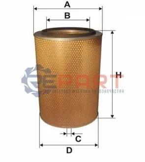 Фильтр воздушный WIX FILTERS 93242E Купить в Украине