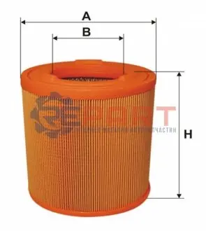Фільтр повітряний (фільтруючий елемент) NISSAN CABSTAR, NT400 CABSTAR, ATLEON, NT500 RVI D, MAXITY 2.5D/3.0D 08.06 WIX FILTERS 93325E Купити в Україні