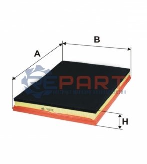 Фільтр повітря WIX FILTERS 93370E (фото 1)