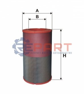 Фильтр воздушный LIEBHERR(WIX) WIX FILTERS 93382E