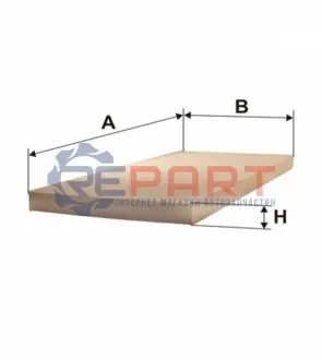 Фільтр салону IVECO STRALIS I, STRALIS II, S-WAY, TRAKKER I, TRAKKER II, T-WAY, URBANWAY, X-WAY ASTRA HD 9 02.02 WIX FILTERS 93501E Купити в Україні
