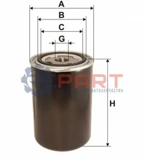 Паливний фільтр DAF 75 CF, 85 CF, 95 XF PF183M-XF355M 01.97-09.02 WIX FILTERS 95035E