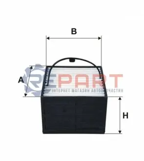 Фото Фільтр паливний Man EL/EM/L2000/NG/NL/NM/TGA/TGL/TGM 80- WIX FILTERS (95147E) зображення 1