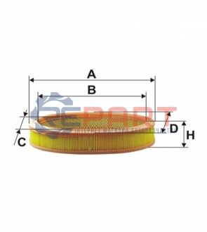 Фильтр воздуха WIX FILTERS WA6005