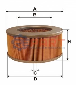 Фильтр воздуха WIX FILTERS WA6101 (фото 1)