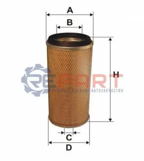 Фильтр воздуха WIX FILTERS WA6117 Купить в Украине