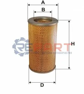 Фото Фільтр повітряний Toyota Hiace 2.4-2.7 i/D/TD 95- WIX FILTERS (WA6118) зображення 1