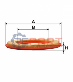 Фільтр повітря WIX FILTERS WA6170 (фото 1)