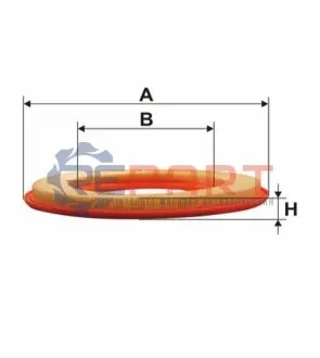 Фото Фільтр повітря WIX FILTERS (WA6170) зображення 1