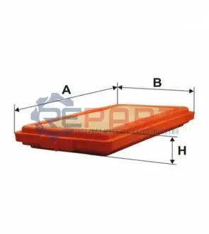 Фото Фільтр повітряний BMW 3 (E21/E30)/5 (E12/E28)/7 (E23) -91 WIX FILTERS (WA6189) зображення 1