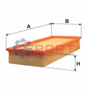 Фото Фільтр повітряний BMW 5 (E34) 2.0/2.5 (M50)/3.5/3.8 (S38) 89-96 WIX FILTERS (WA6196) зображення 1