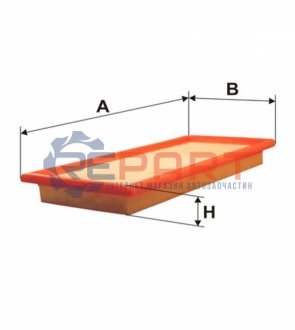 Фільтр повітряний FIAT AP039/ (WIX-FILTERS UA) WIX FILTERS WA6201 (фото 1)