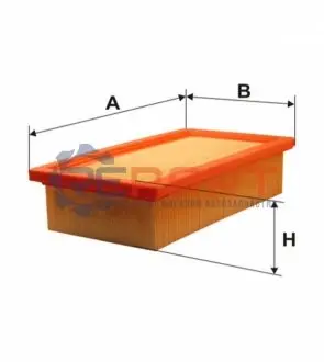 Фото Фільтр повітря WIX FILTERS (WA6203) зображення 1