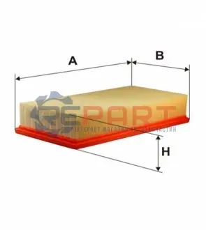 Фото Фильтр воздуха WIX FILTERS (WA6226) изображение 1