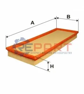 Фото Фільтр повітряний Ford Mondeo 1.6-2.0i 93-01 WIX FILTERS (WA6240) зображення 1