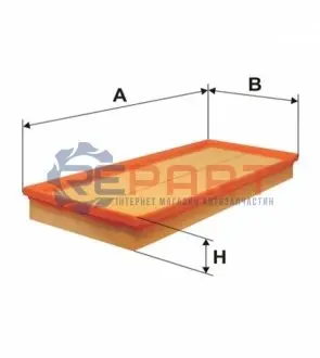 Фото Фільтр повітряний WIX FILTERS (WA6261) зображення 1