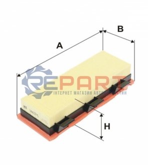 Фільтр повітря WIX FILTERS WA6375 (фото 1)