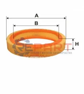 Фото Фільтр повітря WIX FILTERS (WA6388) зображення 1