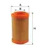 - фільтруючий елемент (x143) FIAT 126 FSO 126P 594/652 09.72-09.00 WIX FILTERS (WA6397) зображення 1