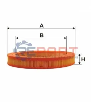 Фільтр повітряний - фільтруючий елемент (x40) DAIHATSU CHARMANT TOYOTA CARINA IV, CELICA, COROLLA, TERCEL 1295-1588 03.79-08.89 WIX FILTERS WA6453 Купити в Україні