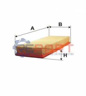 Фільтр повітря WIX FILTERS WA6543