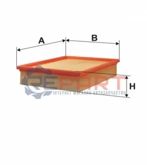 Фільтр повітряний - фільтруючий елемент (260x203x58) LAND ROVER DISCOVERY I, RANGE ROVER I 1994-4275 11.88-10.98 WIX FILTERS WA6552 Купити в Україні