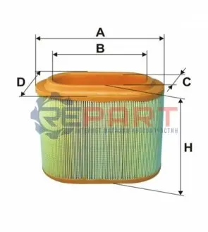 Фильтр воздуха WIX FILTERS WA6570 Купить в Украине