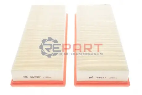 Фото Фільтр повітряний MB C-class (W203/W204)/E-class (W211/W212) 2.5-5.5 M112/M113/M272 00-14 WIX FILTERS (WA6587) зображення 1