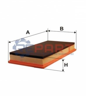 Фильтр воздушный /AP003/3 (выр-во WIX-FILTERS) WIX FILTERS WA6603 (фото 1)