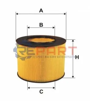- фільтруючий елемент (x140) SAAB 9-5 1985-2962 09.97-12.09 WIX FILTERS WA6604