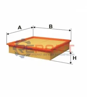 Фото Фильтр воздуха WIX FILTERS (WA6621) изображение 1