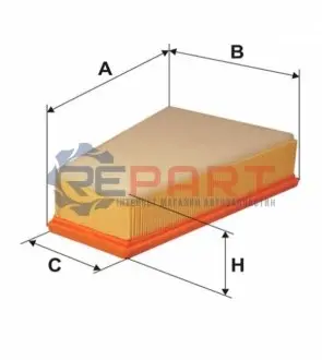 Фото 1 — Повітряний фільтр WIX FILTERS (WA6735) Фото Повітряний фільтр WIX FILTERS (WA6735) зображення 1