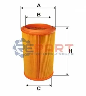 Фільтр повітряний - фільтруючий елемент (x257) ALFA ROMEO SPIDER LANCIA LYBRA, THESIS 1581-2959 04.95-07.09 WIX FILTERS WA6742 Купити в Україні