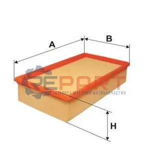 - фільтруючий елемент (280x159x62) RENAULT AVANTIME, ESPACE III TATA INDIGO MARINA 1405/2188 07.00-12.10 WIX FILTERS WA6751 Купити в Україні